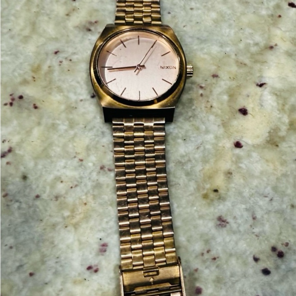 Nixon Gold-Tone Classic Watch